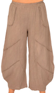 TAN LINEN PANT