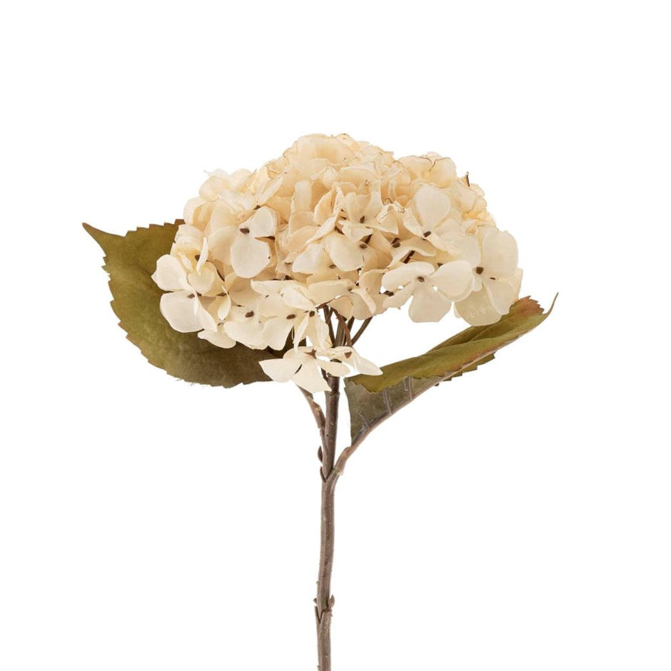 Hydrangea Floral Stem, White