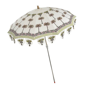 Palms Block Print Parasol Umbrella 3-9103