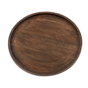 Heritage Round Tray- Stained Mango