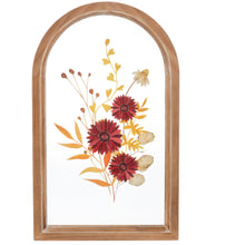 Load image into Gallery viewer, Arch Frame Pressed Flower Wall Decor
