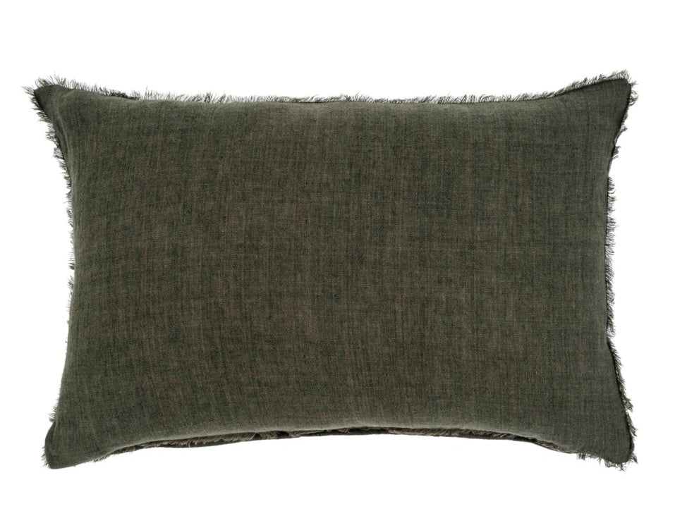 Lina Linen Pillow Avocado