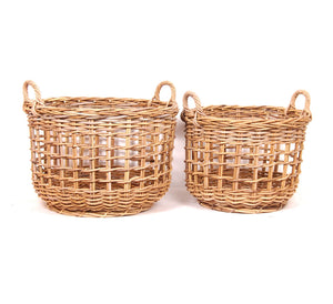 Rattan Basket Open Weave
