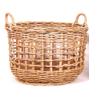 Rattan Basket Open Weave