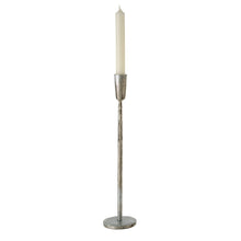 Load image into Gallery viewer, Luna Forged Candlestick (Large, Silver)
