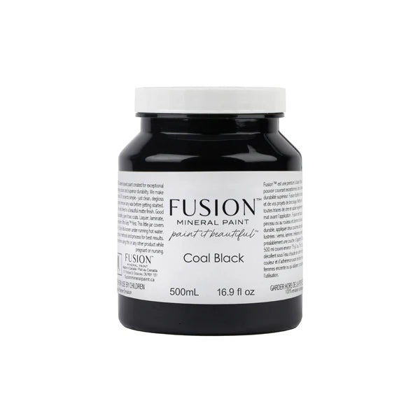 COAL BLACK - 500ML- FUSION MINERAL PAINT