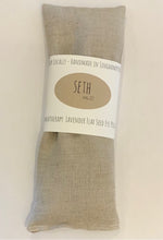 Load image into Gallery viewer, Seth Aromatherapy Lavender Flax Seed Eye Pillow
