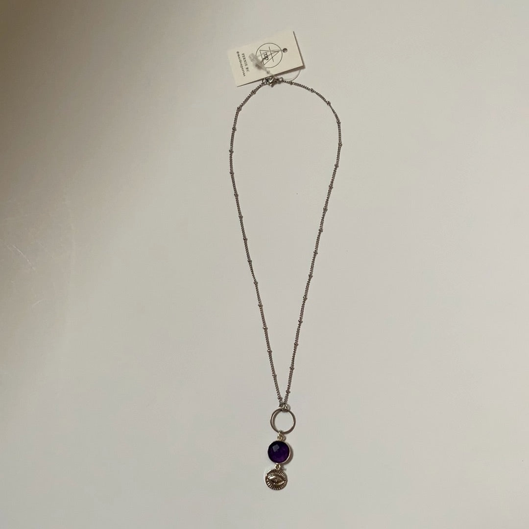 Maiden Perras - Amethyst Necklace