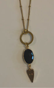 Maiden Perras - Obsidian Necklace