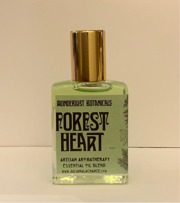 Wanderlust Botanicals Essential Oil Perfume - Forest Heart