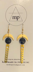 Maiden Perras Blue Kyanite Earrings