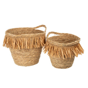 Tassel Baskets/Set