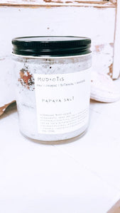 Body Scrub - Mud + Otis - Papaya Salt