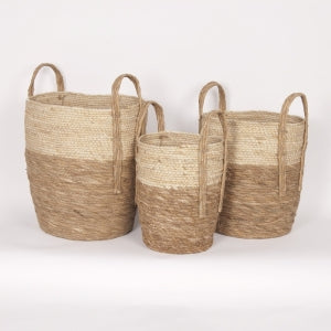 Beige/Natural Straw Basket