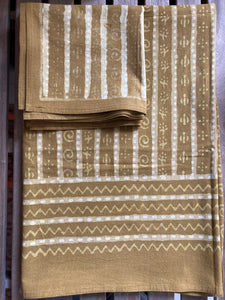 Table Cloth - Dabu Mud Cloth - S/6 Napkins