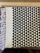 Load image into Gallery viewer, Chenille Rug with Diamond Pattern
