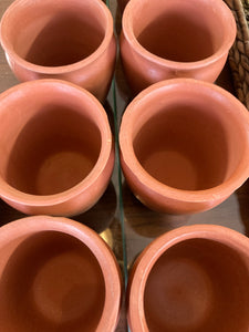 Clay Mud Cups