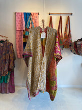 Load image into Gallery viewer, Kimono Dusters - WanderBird (Made from Vintage Kantha Blankets)
