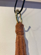 Load image into Gallery viewer, Macramé Plant Hangers - Canadian Hemp - Rust - Small
