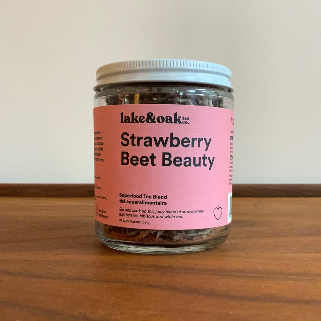 Lake & Oak Tea - Strawberry Beet Beauty